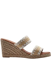 Andre Assous Nolita Raffia Espadrille Wedges