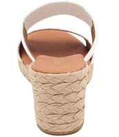 Andre Assous Nori Stretch Raffia Espadrille Sandals