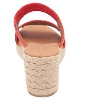 Andre Assous Nori Stretch Raffia Espadrille Sandals