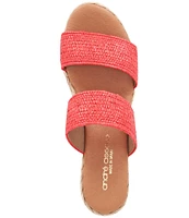 Andre Assous Nori Stretch Raffia Espadrille Sandals