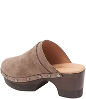 Andre Assous Olivia Suede Platform Clogs