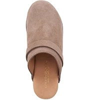 Andre Assous Olivia Suede Platform Clogs