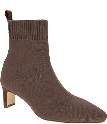 Andre Assous Winter Stretch Knit Kitten Heel Booties