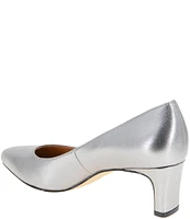 Andre Assous Wynne Metallic Leather Pumps