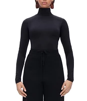 Andrea Iyamah Collo Knit Turtleneck Long Sleeve Bodysuit