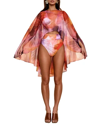 Andrea Iyamah Eni Cape Swim Cover-Up