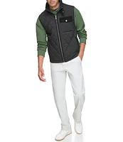 Andrew Marc Sport Corduroy Contrast Barnet Vest