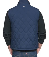 Andrew Marc Sport Corduroy Contrast Barnet Vest