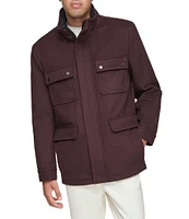 Andrew Marc Sport Dunbar Wool Four Pocket Coat