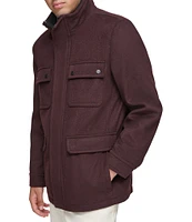 Andrew Marc Sport Dunbar Wool Four Pocket Coat