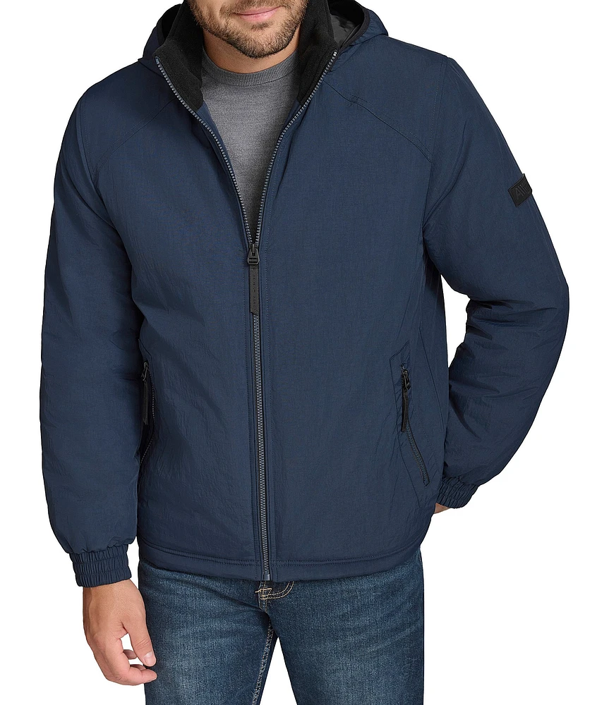 Andrew Marc Sport Gatton Reversible Fleece Lined Jacket