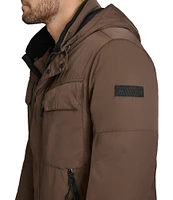 Andrew Marc Sport Gawler Hooded Utility Jacket