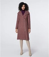 Andrew Marc Sport Geller Wool Blend Collared Walker Coat