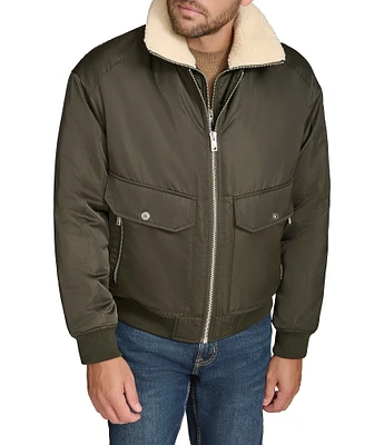 Andrew Marc Sport Grafton Aviator Flight Jacket