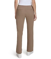 Andrew Marc Sport Knit Twill Kick Flare Pant with Sailor Buttons