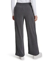 Andrew Marc Sport Luxe Chenille Ribbed Wide Leg Pant