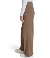 Andrew Marc Sport Luxe Chenille Ribbed Wide Leg Pant