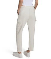 Andrew Marc Sport Pull-On Fleece Cargo Ankle Pant