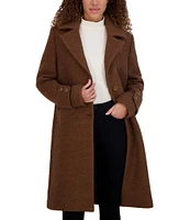 Andrew Marc Sport Regine Notched Lapel Collared Wool Coat