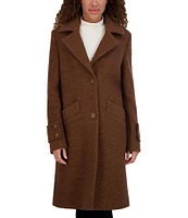 Andrew Marc Sport Regine Notched Lapel Collared Wool Coat