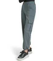 Andrew Marc Sport Stretch Cargo Straight Ankle Pants