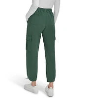 Andrew Marc Sport Stretch Cargo Straight Ankle Pants