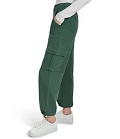 Andrew Marc Sport Stretch Cargo Straight Ankle Pants