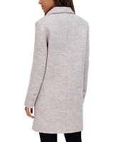 Andrew Marc Sport Verda Wool Blend Collared Walker Coat