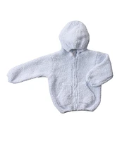 Angel Dear Baby Boys Newborn-18 Months Chenille Hoodie Zip Front Jacket