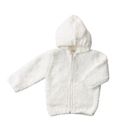 Angel Dear Baby Girls Newbron-18 Months Chenille Hoodie Zip Front Jacket