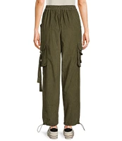Angie Corduroy Solid Cargo Pants
