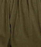 Angie Corduroy Solid Cargo Pants