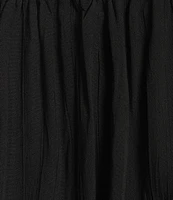 Angie Off-The-Shoulder Cap Sleeve Coordinating Crop Top