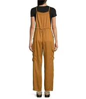 Angie Overall With Tie Waist And Pockets Jumpsuit
