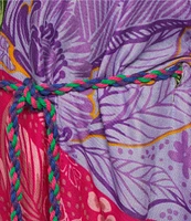 Anna & Ava Colorblock Palm Print Kimono
