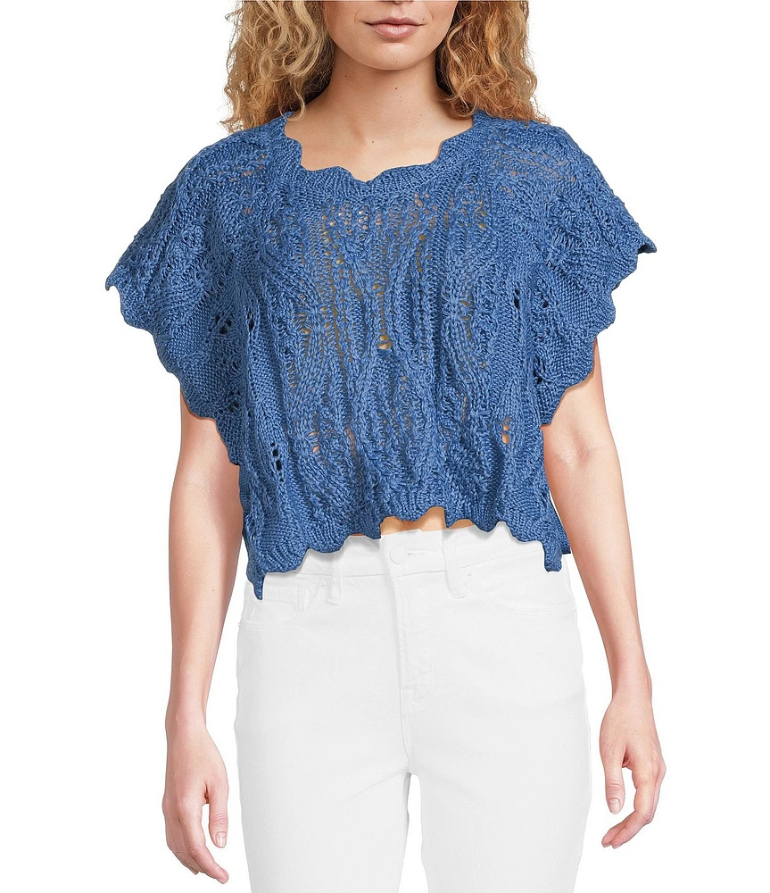 Anna & Ava Crochet Poncho