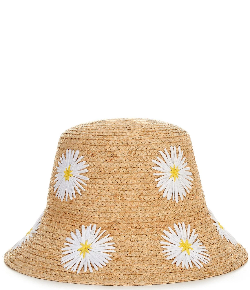 Anna & Ava Daisy Straw Bucket Hat