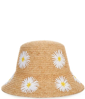 Anna & Ava Daisy Straw Bucket Hat