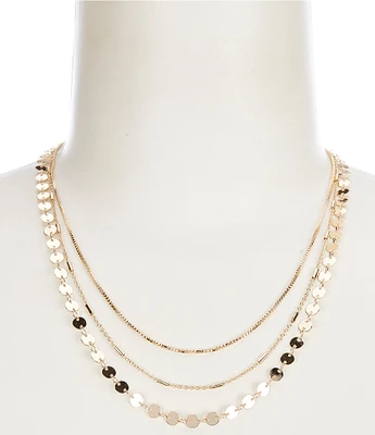 Anna & Ava Delicate Short Multi-Strand Necklace