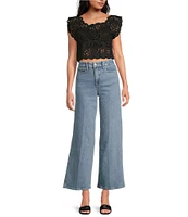 Anna & Ava Eyelet Top