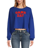 Anna & Ava Game Day Poncho