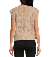 Anna & Ava Knit Tie Front Vest