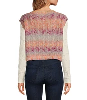 Anna & Ava Ombre Knit Vest