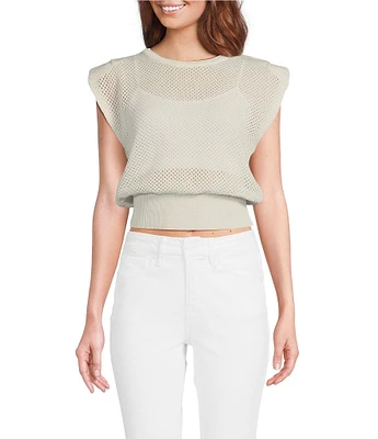 Anna & Ava Open Knit Poncho