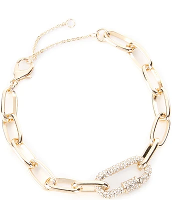 Anna & Ava Pave Link Line Bracelet