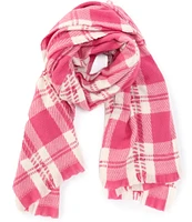 Anna & Ava Plaid Oblong Scarf Wrap