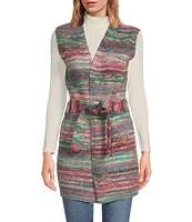 Anna & Ava Space Dye Tie Vest