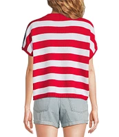 Anna & Ava Stars and Stripes Knitted Pullover