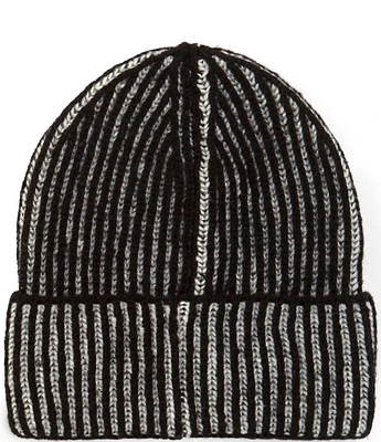 Anna & Ava Two Tone Knit Beanie