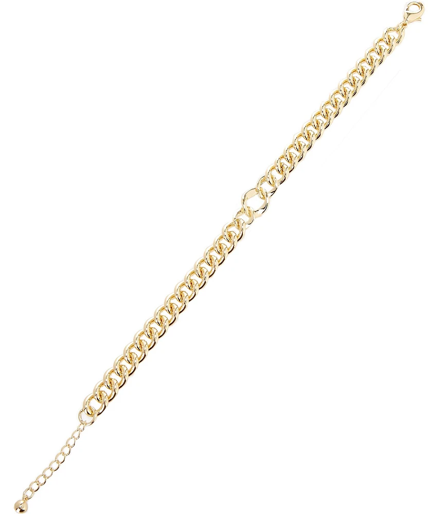 Anna & Ava Waterproof Cubic Zirconia 18K Line Bracelet